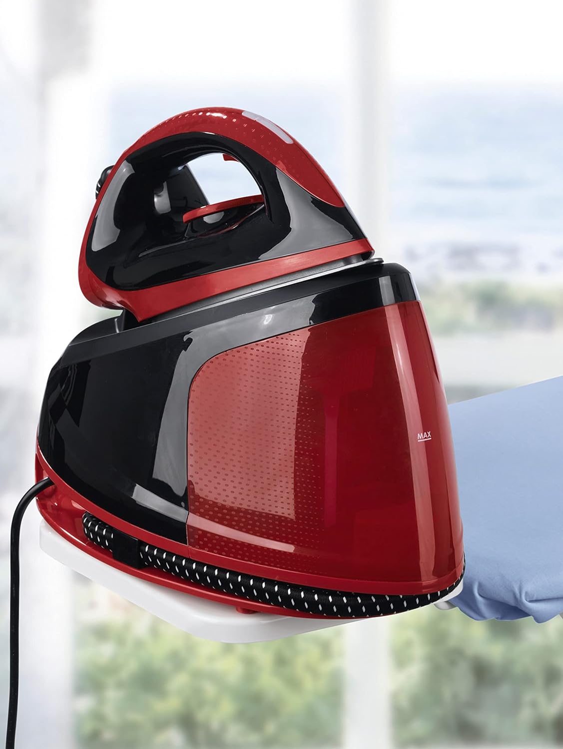 Maxxmee 07850 Dampfbügelstation 2400 W Rot-Schwarz — Ansicht 4