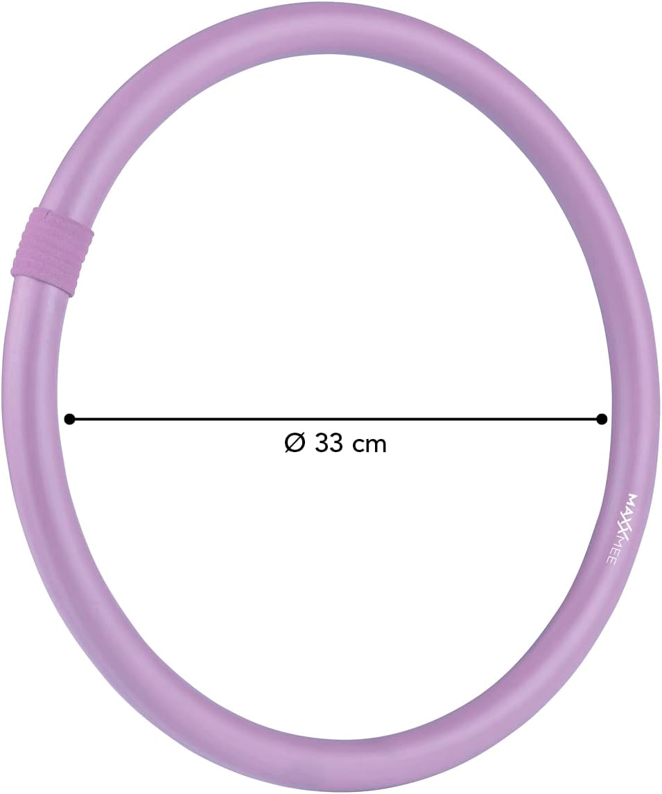 MAXXMEE Mini Hula Hoop Reifen für die Arme | Ideal zum effektiven Training der Arme, für Anfänger und Profis geeignet | Durchmesser 33cm, je 300g Gewicht, trainiert Arm- und Nackenmuskulatur — Ansicht 4