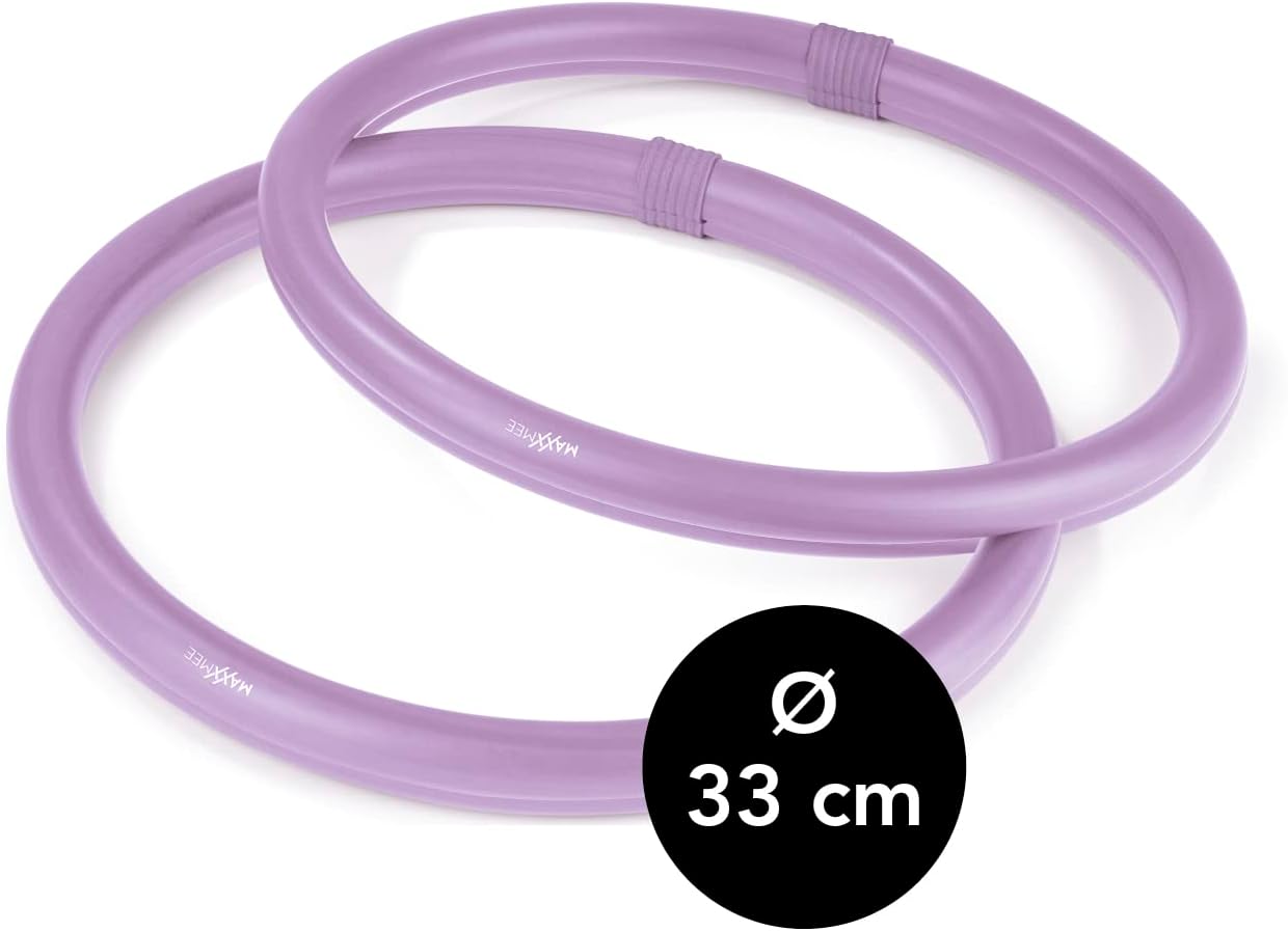 MAXXMEE Mini Hula Hoop Reifen für die Arme | Ideal zum effektiven Training der Arme, für Anfänger und Profis geeignet | Durchmesser 33cm, je 300g Gewicht, trainiert Arm- und Nackenmuskulatur — Ansicht 5
