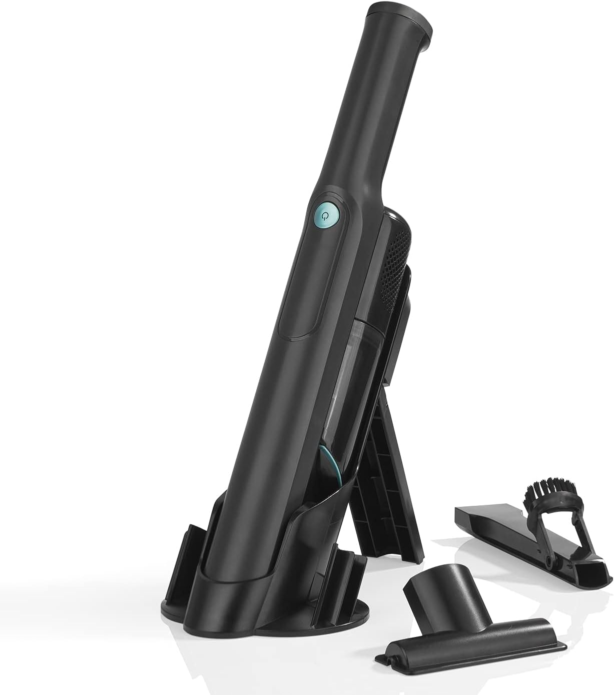 MAXXMEE Stylisches Akku Hand- & Bodenstaubsauger Set | Eignet Sich im Haus, Auto & oder Camper | Kabellos Wird Jede Ecke sauber | starker BLDC-Motor integriertem EPA-Filter, Akku [ABS/Anthrazit]