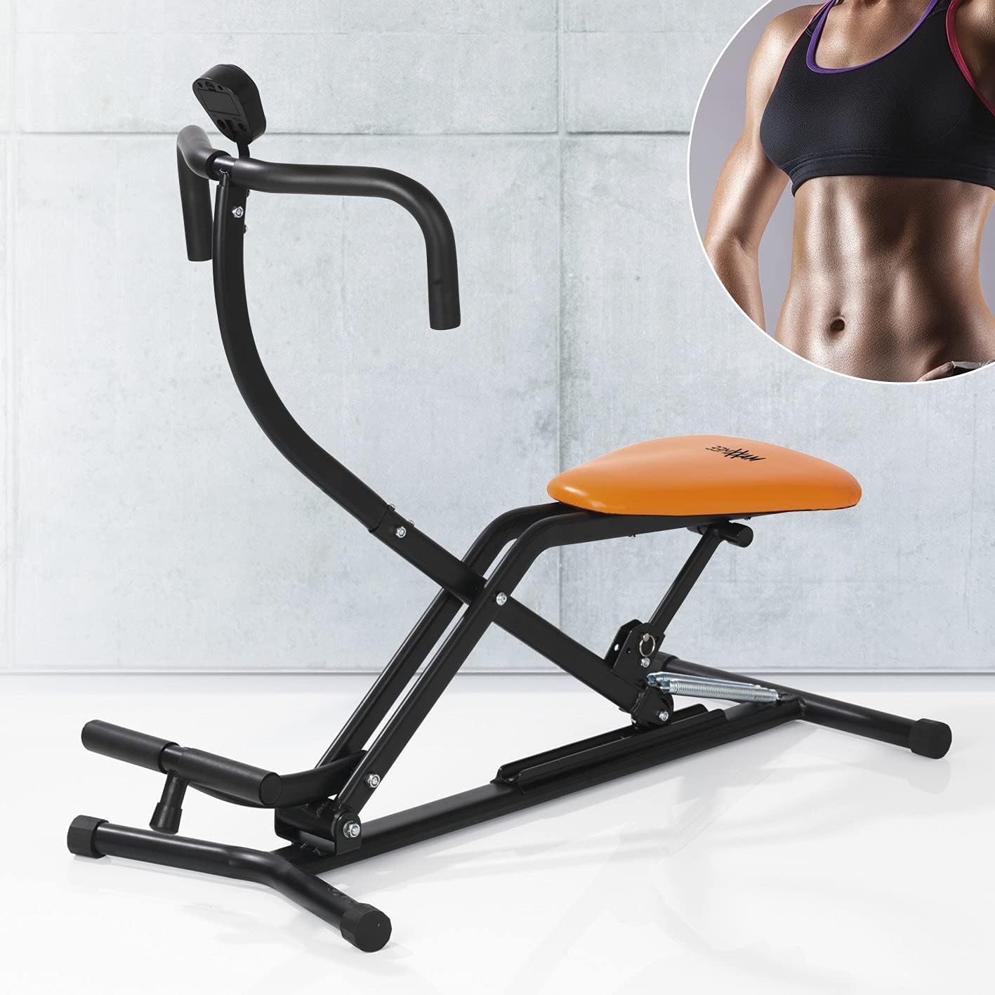 MAXXMEE Trainingsgerät Crunch & Glide | Kräftigung mit dem Eigengewicht | Training mehrer Muskelgruppen vereint in einem Gerät | Maximale Belastung: ca. 120 kg — Ansicht 6