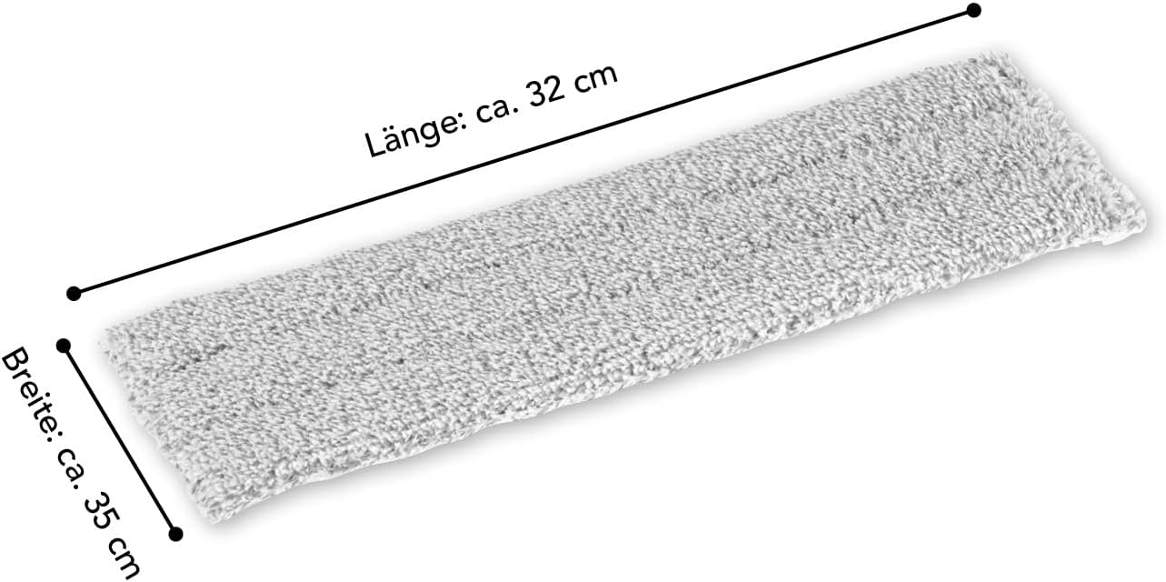 MAXXMEE Wischmopp Mikrofaser-Reinigungstücher | Ersatzbezüge | 32cm x 11cm | Auch universal einsetzbar [Wiederverwendbar] — Ansicht 4